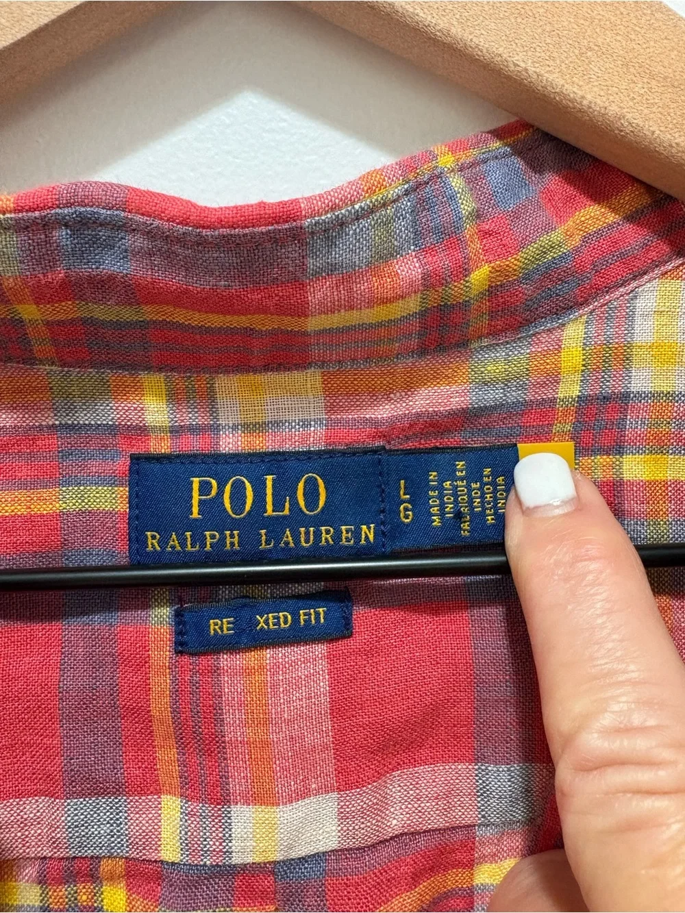 Polo Ralph Lauren Men’s Plaid Button Down